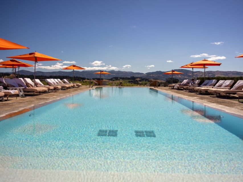 Pileta de un hotel
